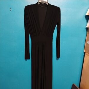 Fashion Nova Black Long Sleeve Dress